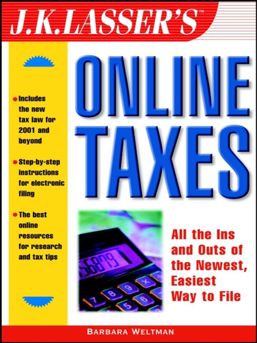 Cover image for J.K. Lasser's Online Taxes